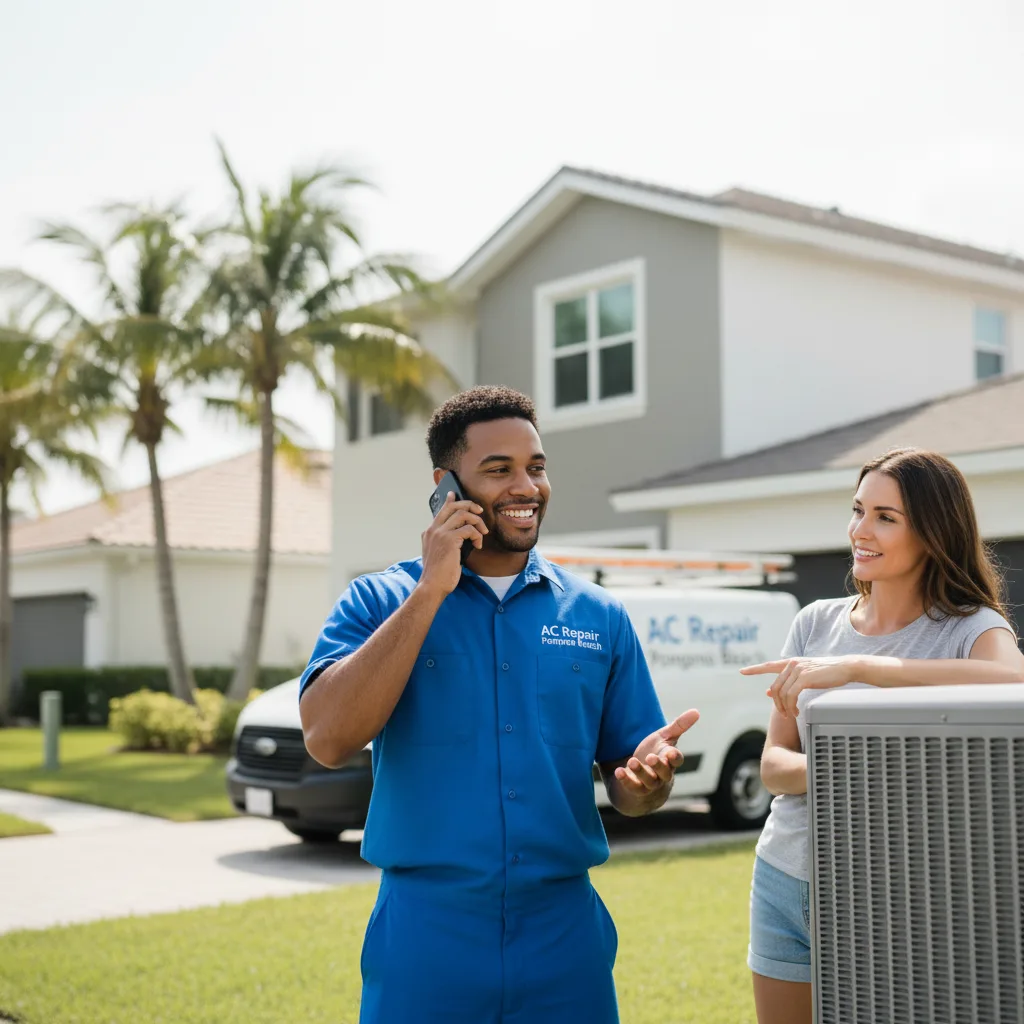 AC Repair Pompano Beach customer support in Indio